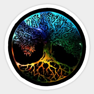 Tree of Life Mandala Sticker